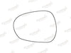 Summit Stick-On Standard Mirror Glass fits Alfa Romeo Guilia 15-20 LHS Summit - Dynamic Drive