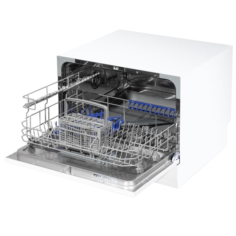 Baridi Tabletop Dishwasher 6 Place Settings 6.5L Capacity - White DH83 Baridi - Dynamic Drive