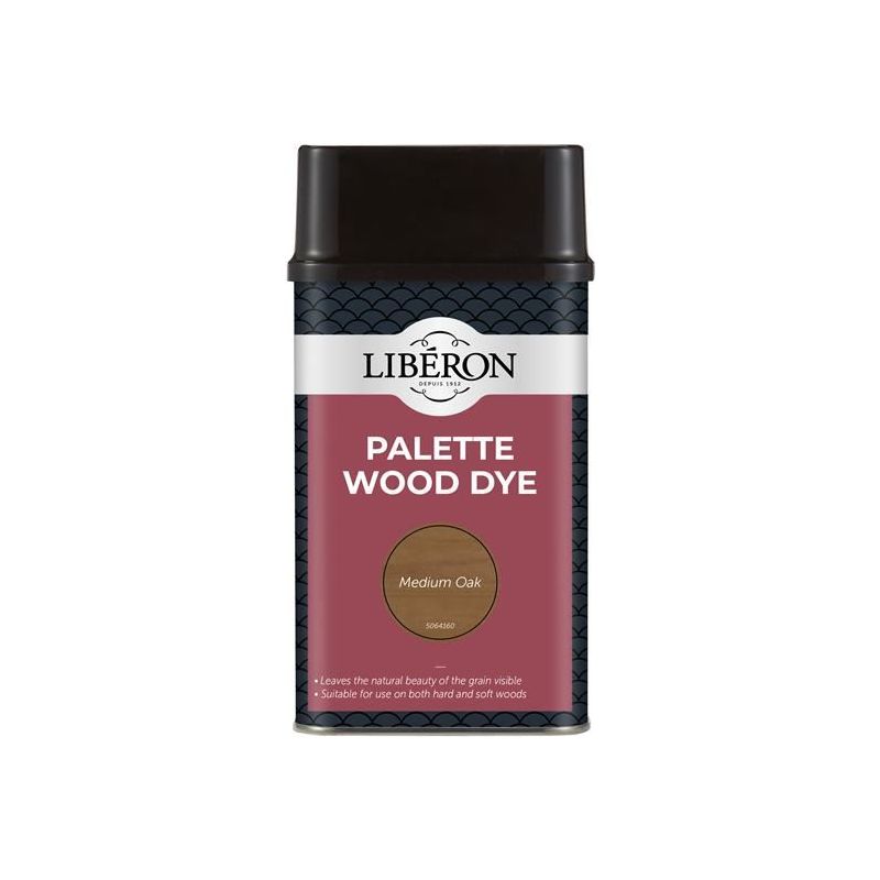 Liberon Palette Wood Dye Medium Oak 500ml Liberon - Dynamic Drive