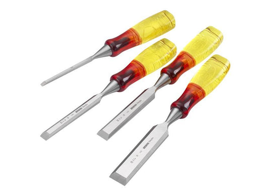 Irwin® Marples® M373 Bevel Edge Chisel Splitproof Handle Set, 4 Piece IRWIN® Marples® - Dynamic Drive