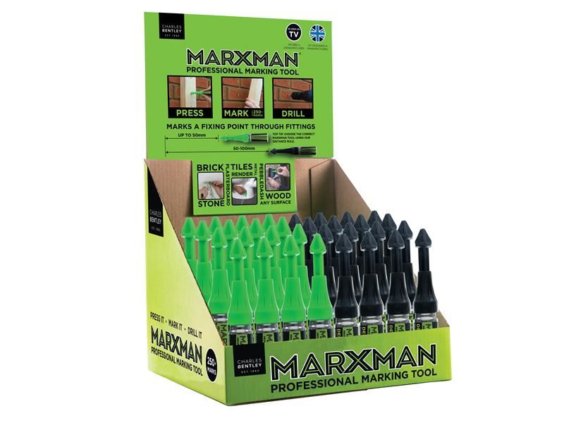 Marxman MarXman Standard & Deep Hole Professional Marking Tools (CDU of 30) Marxman - Dynamic Drive