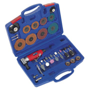 Sealey Generation Air Angle Die Grinder/Sander Kit 42pc GSA674K Sealey - Dynamic Drive