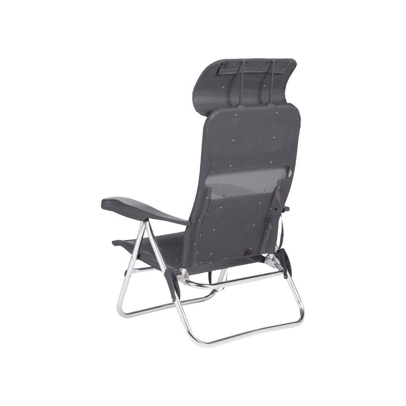 Crespo Beach Chair AL/205 Compact Dark Grey Crespo - Dynamic Drive