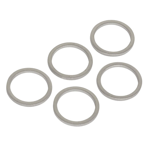 Sealey Sump Plug Washer M15 Pack of 5 VS15SPW Sealey - Dynamic Drive