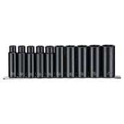 Teng Tools 1/2" Deep Impact Socket Clip Rail Set ANSI 10 Pieces Teng Tools - Dynamic Drive