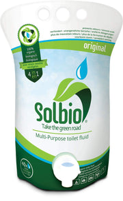 2x Solbio Organic Chemical Toilet Fluid Waste & Flush 1.6L x40 Doses Solbio - Dynamic Drive