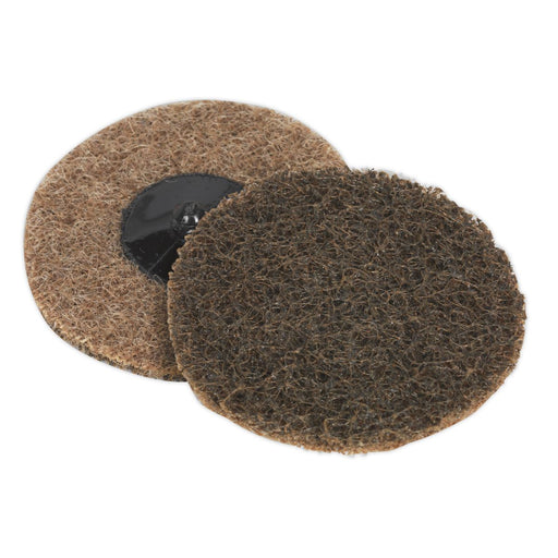 Sealey Quick-Change Preparation Pad75mm Coarse Pack of 10 PTCQC75C Sealey - Dynamic Drive