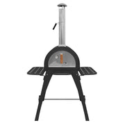 Dellonda Outdoor Wood-Fired Pizza Oven & Smoker Dellonda  - Dynamic Drive