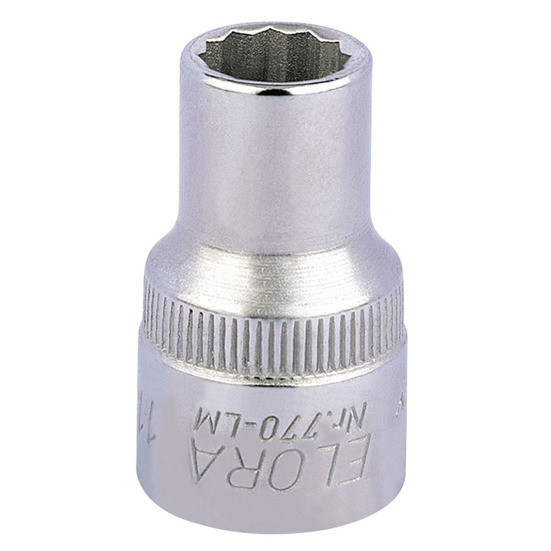 Draper Elora Bi-Hexagon Socket, 1/2" Sq. Dr., 11mm 24567 Draper - Dynamic Drive