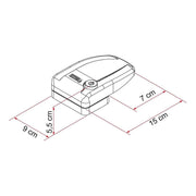 Fiamma Safe Door Frame Blk New 08022-01A Fiamma - Dynamic Drive