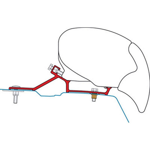 Fiamma Kit for Renault Master 2010 F65S Awning Fiamma - Dynamic Drive