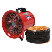 Sealey Portable Ventilator300mm with 5m Ducting VEN300 Sealey - Dynamic Drive
