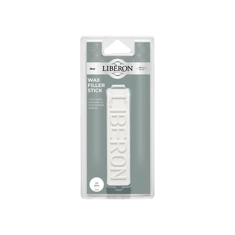 Liberon Wax Filler Stick 00 White 50g Liberon - Dynamic Drive