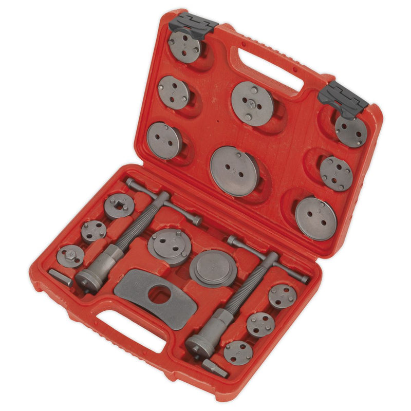 Sealey Brake Piston Wind-Back Tool Kit 21pc VS0282 Sealey - Dynamic Drive