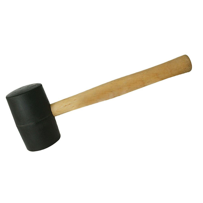 Silverline Black Rubber Mallet 24oz (680g) Silverline - Dynamic Drive