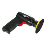 Sealey Air Sander 75mm Mini Orbital Composite Premier SA721 Sealey  - Dynamic Drive
