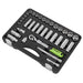 Siegen Siegen Extending Ratchet Socket Set 3/8"Sq Drive 34pc S01287 Siegen - Dynamic Drive