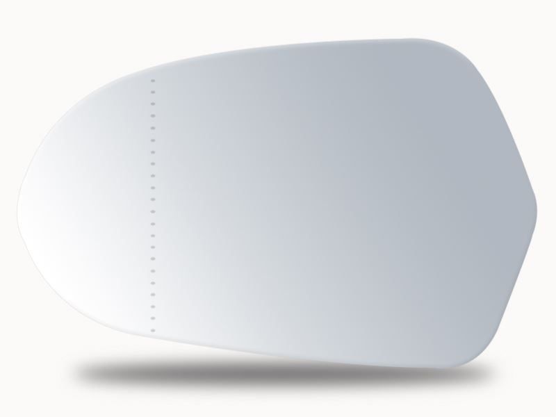 Summit Stick-On Aspheric Mirror Glass fits Audi A6 12 on LHS Summit - Dynamic Drive