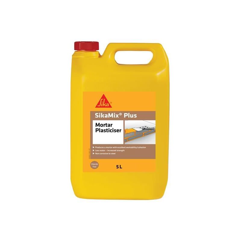 Everbuild Sika Sikamix Plus 5 litre Everbuild Sika - Dynamic Drive