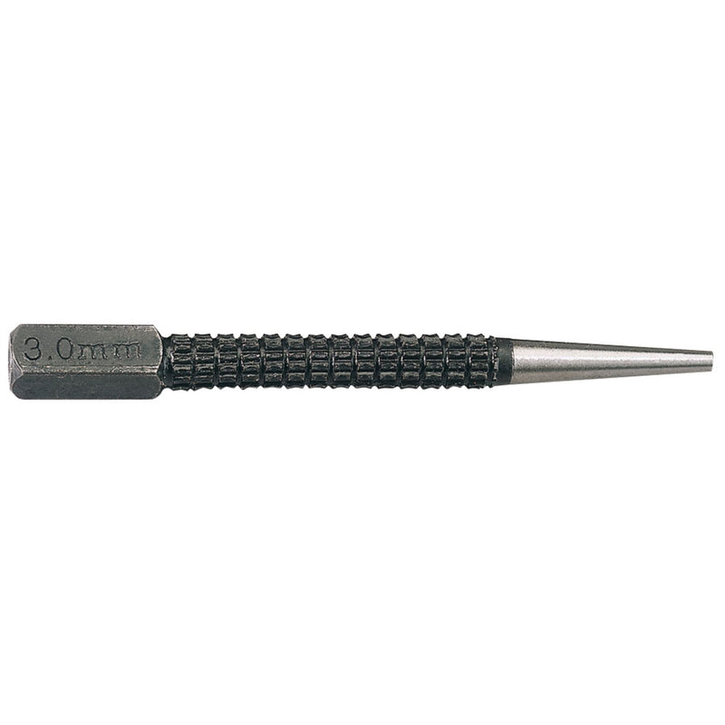 Draper Cupped Nailset, 3 x 100mm 84480 Draper - Dynamic Drive