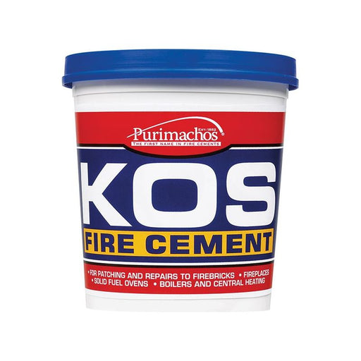 Everbuild Sika KOS Fire Cement Black 500g Everbuild Sika - Dynamic Drive
