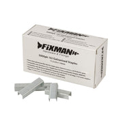 Fixman 10J Galvanised Staples 5000pk 11.2 x 8 x 1.17mm Fixman - Dynamic Drive
