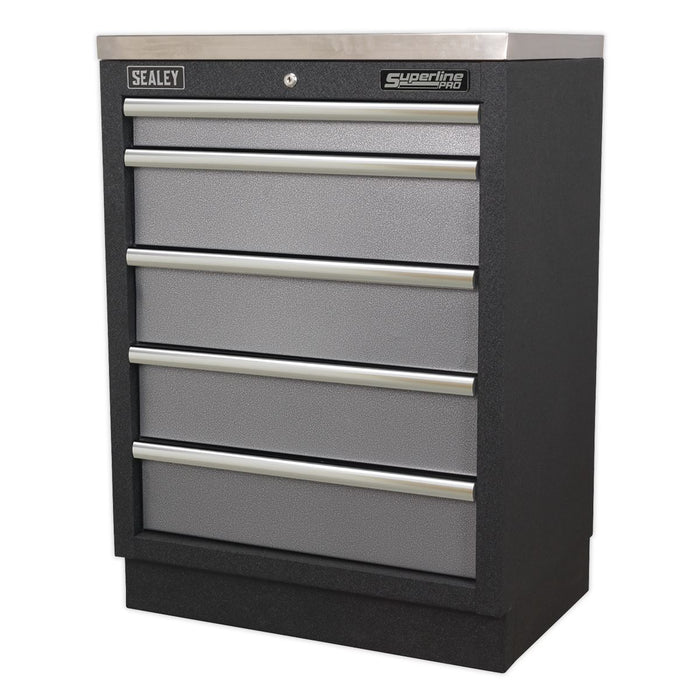 Sealey Modular 5 Drawer Cabinet 680mm APMS59 Sealey - Dynamic Drive