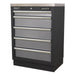 Sealey Modular 5 Drawer Cabinet 680mm APMS59 Sealey - Dynamic Drive
