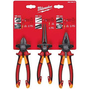 Milwaukee Vde 3Pcs Plier Set 4932464575 Milwaukee - Dynamic Drive