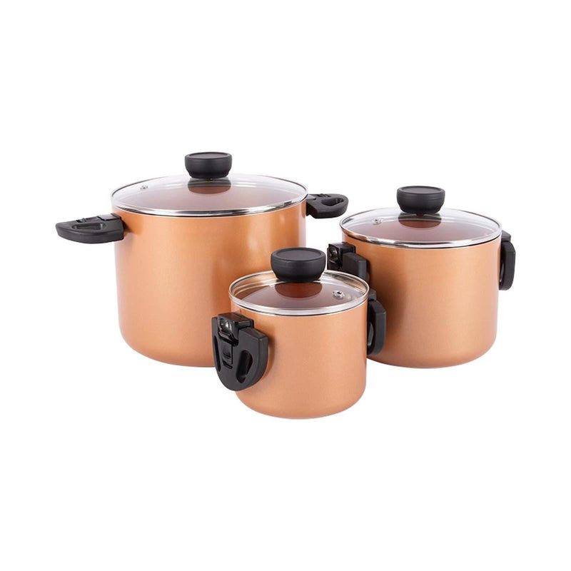 Bo-Camp Industrial Collection Cookware Set Slauson Compact 3 Bo-Camp - Dynamic Drive