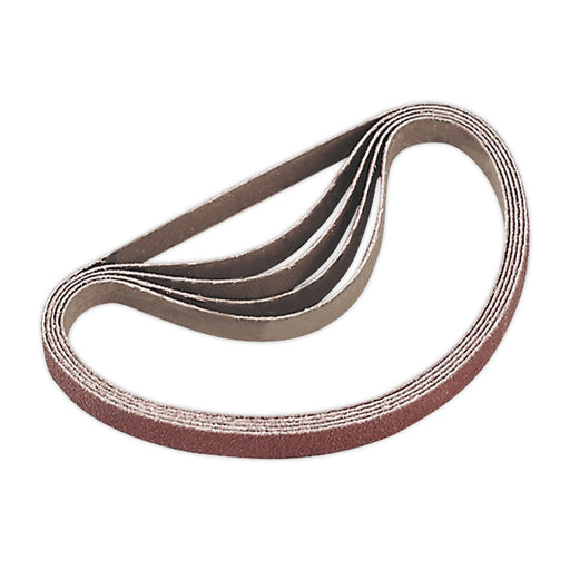 Sealey Sanding Belt 10 x 330mm 60Grit Pack of 5 SA35/B60G Sealey - Dynamic Drive