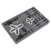 Sealey Steering Wheel & Harmonic Balancer Puller Set 18pc PS977 Sealey - Dynamic Drive