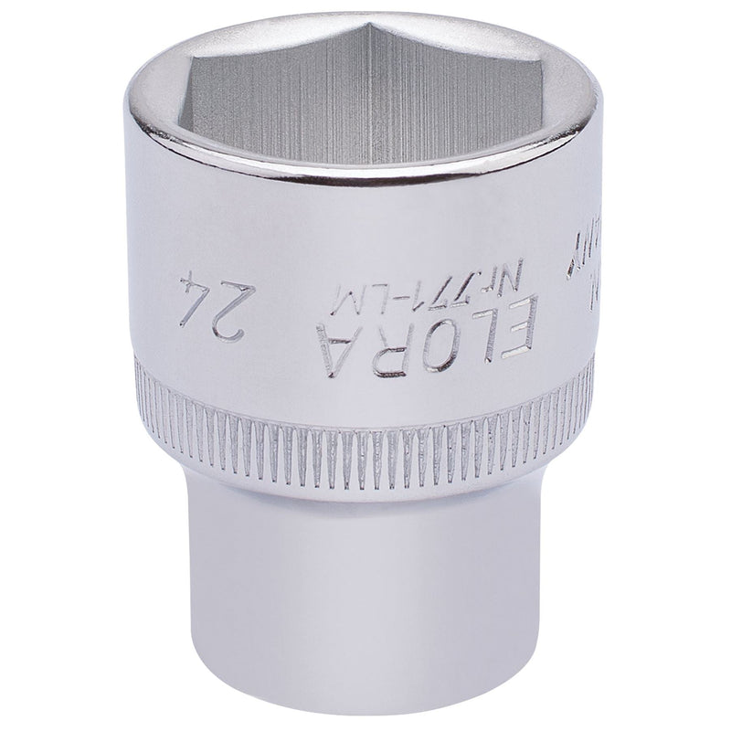 Draper Elora Hexagon Socket, 1/2" Sq. Dr., 24mm 15313 Draper - Dynamic Drive