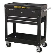 Sealey Mobile Tool & Parts Trolley Black AP705MB Sealey - Dynamic Drive