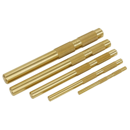 Sealey Brass Punch Set 5pc AKB05 Sealey - Dynamic Drive