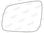 Summit Stick-On Standard Mirror Glass fits Mitsubishi Lancer LHS Summit - Dynamic Drive
