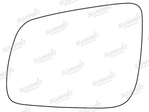 Summit Stick-On Standard Mirror Glass fits Mitsubishi Lancer LHS Summit - Dynamic Drive