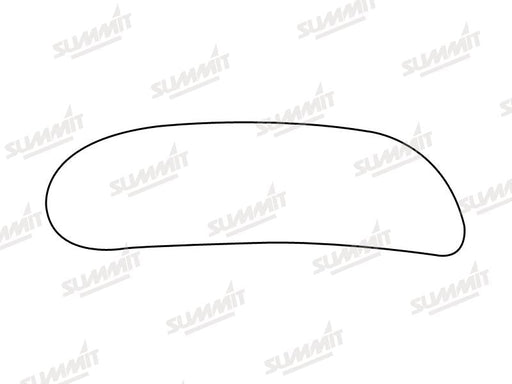 Summit Stick-On Commercial Lower Blind-Spot Mirror Glass fits Ford Transit RHS Summit - Dynamic Drive