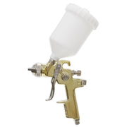 Sealey Gravity Feed Spray Gun 1.4mm Set-Up Gold Series S701G Sealey - Dynamic Drive