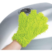 Protect Your Car's Paint with Oxford Microfibre Noodle Wash Glove (Green) Oxford - Dynamic Drive