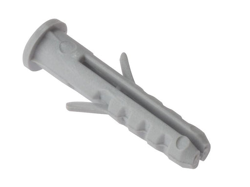 Forgefix Nylon Wall Plug Rimmed M8 x 40mm Bag 100 ForgeFix - Dynamic Drive