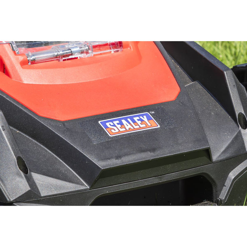 Sealey Cordless Lawn Mower Kit 40V 4Ah SV20 Series 40cm CP40VLMKIT Sealey - Dynamic Drive