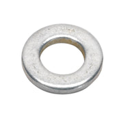 Sealey Flat Washer DIN 125 M6 x 12mm Form A Zinc Pack of 100 FWA612 Sealey - Dynamic Drive