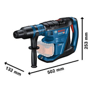 Bosch GBH 18V-40 C Pro BITURBO SDS-Max Rotary Hammer 18V 2 x 8.0Ah ProCORE18V Li-ion Bosch - Dynamic Drive