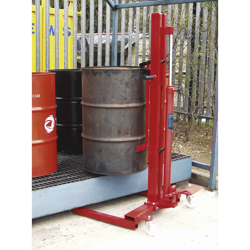 Sealey Hydraulic Drum Truck & Van Loader 205L DH03 Sealey - Dynamic Drive