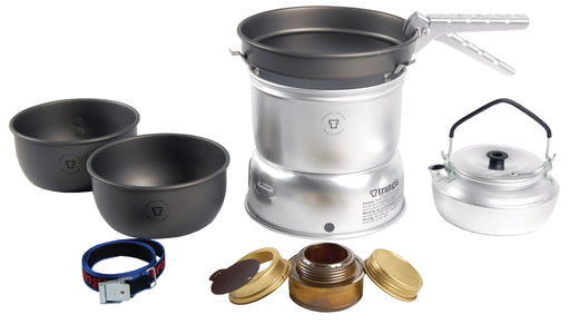 Trangia Trangia 27-8 Stove Hard Anodised pans with Kettle Trangia - Dynamic Drive