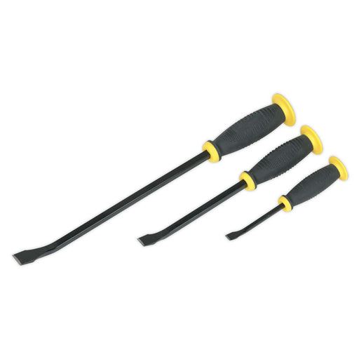 Sealey Pry Bar Set with Hammer Cap 3pc S0558 Sealey - Dynamic Drive