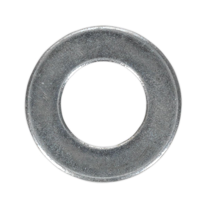 Sealey Flat Washer DIN 125 M12 x 24mm Form A Zinc Pack of 100 FWA1224 Sealey - Dynamic Drive
