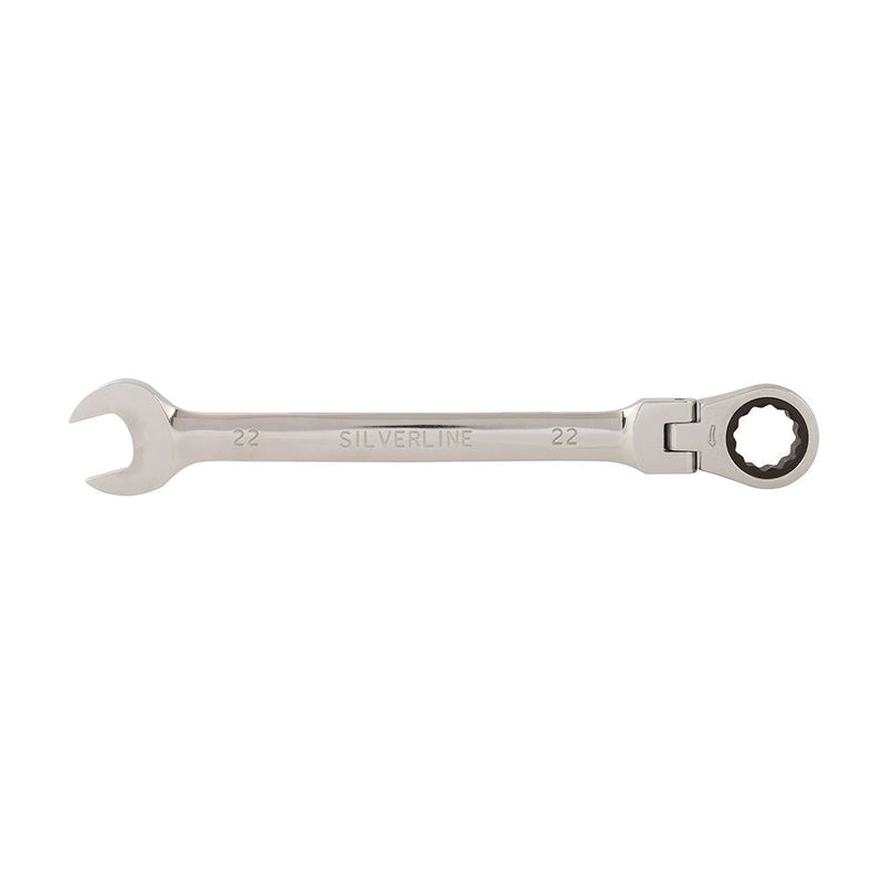 Silverline Flexible Head Ratchet Spanner 22mm Silverline - Dynamic Drive
