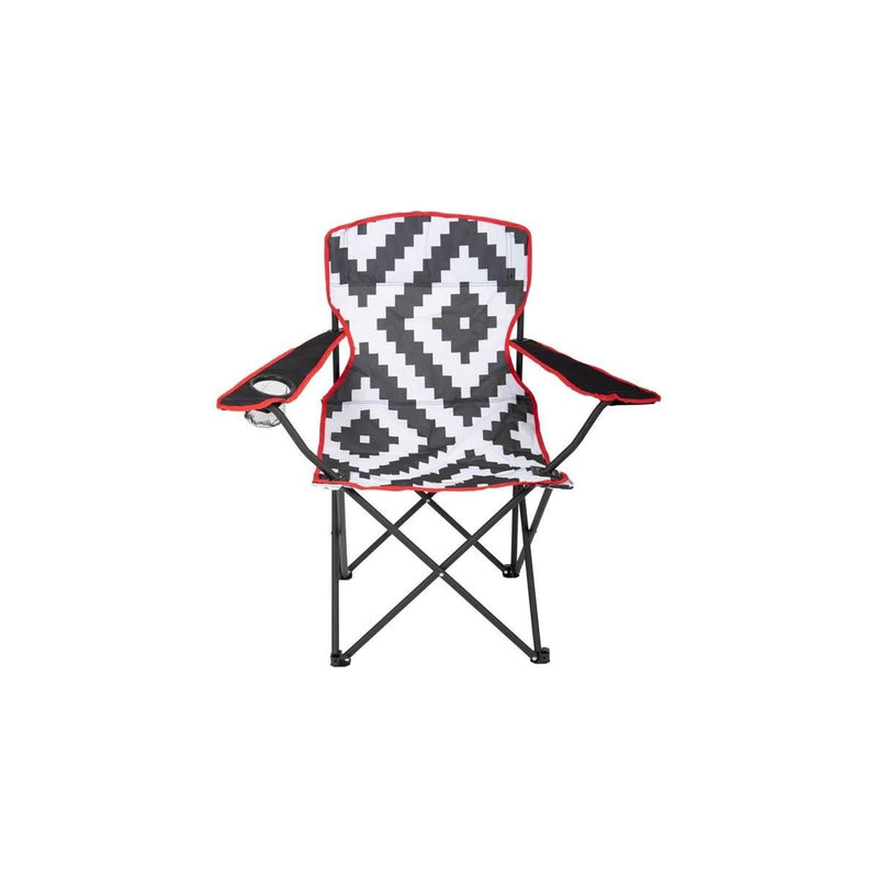 Bo-Camp Urban Collection Folding Chair Madison Black/White Bo-Camp - Dynamic Drive